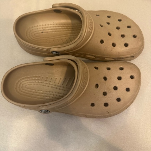 CROCS Beige Women's Mules - Picture 4 of 9
